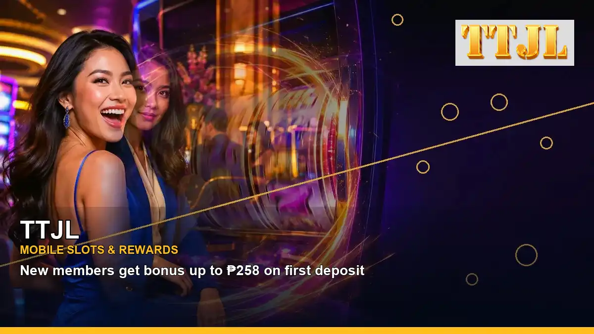 TTJL left-framed lounge VIP casino rewards highlighting mobile-friendly casino play