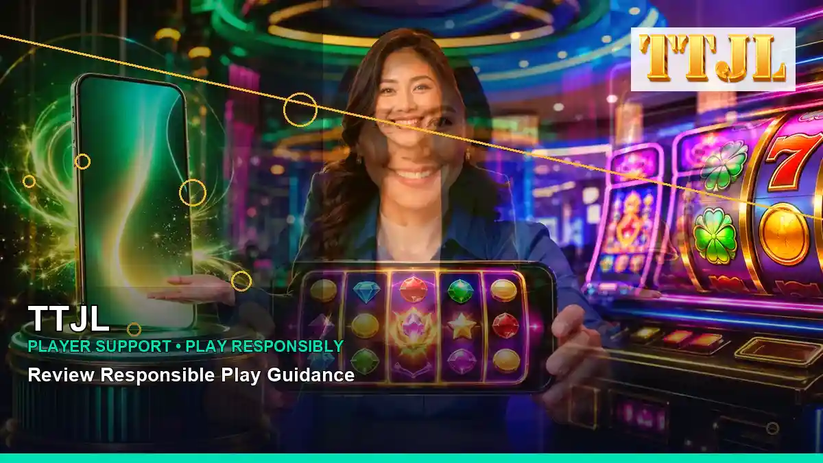 TTJL gold-lit gold jackpot slot games in a right close-up layout for Philippine players